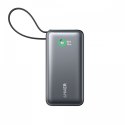 Powerbank 545 NANO 30W 10000mAh z wbudowanym kablem USB-C, czarny Powerbank 545 NANO 30W 10000mAh z wbudowanym kablem USB-C, czarny