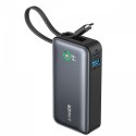 Powerbank 545 NANO 30W 10000mAh z wbudowanym kablem USB-C, czarny Powerbank 545 NANO 30W 10000mAh z wbudowanym kablem USB-C, czarny