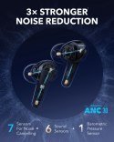 Słuchawki bezprzewodowe Soundcore Liberty 4 PRO Bluetooth czarne Słuchawki bezprzewodowe Soundcore Liberty 4 PRO Bluetooth czarne