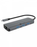 Stacja dokująca IB-DK4034a-CPD 6w1, HDMI,USB,PD,LAN Stacja dokująca IB-DK4034a-CPD 6w1, HDMI,USB,PD,LAN