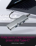 Stacja dokująca IB-DK4034a-CPD 6w1, HDMI,USB,PD,LAN Stacja dokująca IB-DK4034a-CPD 6w1, HDMI,USB,PD,LAN