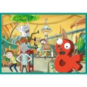 Puzzle 4x250 elementów Rick i Morty Zakręcony świat Puzzle 4x250 elementów Rick i Morty Zakręcony świat
