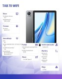 Tablet TAB 70 WiFi 10.1 cala 4/64GB 6580 mAh Szary Tablet TAB 70 WiFi 10.1 cala 4/64GB 6580 mAh Szary