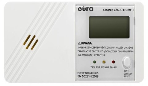 Czujnik czadu "EURA" CD-01EU PL Czujnik czadu "EURA" CD-01EU PL
