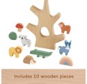 Wooden Drewniane drzewko zestaw klocków Wooden Drewniane drzewko zestaw klocków