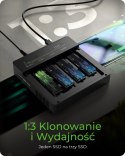 Duplicator (klonowanie 1:3) dla NVMe M.2 SSD IB-4013MCL-C4 4-Bay USB4 Duplicator (klonowanie 1:3) dla NVMe M.2 SSD IB-4013MCL-C4 4-Bay USB4