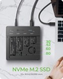 Duplicator (klonowanie 1:3) dla NVMe M.2 SSD IB-4013MCL-C4 4-Bay USB4 Duplicator (klonowanie 1:3) dla NVMe M.2 SSD IB-4013MCL-C4 4-Bay USB4