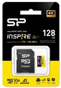Karta pamięci microSDXC Inspire 128GB UHS-I U3 A1 V30 4K TLC Karta pamięci microSDXC Inspire 128GB UHS-I U3 A1 V30 4K TLC