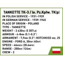 Klocki Tankietka TK-3 323 klocków Klocki Tankietka TK-3 323 klocków