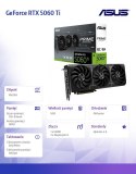 Karta graficzna GeForce RTX 5060 Ti Prime OC 8GB GDDR7 128BIT 3DP/HDMI