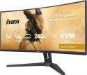 Monitor G-Master 34 cale GCB3486WQSCP-B1,VA,UWQHD,240HZ,0.4ms,1500R,HDR400,500cd,21:9,HDMI (2.1), USB-C dock 95W, RJ45, 2x5W, KV Monitor G-Master 34 cale GCB3486WQSCP-B1,VA,UWQHD,240HZ,0.4ms,1500R,HDR400,500cd,21:9,HDMI (2.1), USB-C dock 95W, RJ45, 2x5W, KV