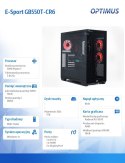 Komputer E-Sport GB550T-CR6 Ryzen 7 5800X/16GB/1TB/RX 9070 OC 16GB/W11 Komputer E-Sport GB550T-CR6 Ryzen 7 5800X/16GB/1TB/RX 9070 OC 16GB/W11