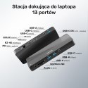 Stacja dokująca 12w1 USB-C, HDMI 2.1, USB 4, PD 100W; D1079A Stacja dokująca 12w1 USB-C, HDMI 2.1, USB 4, PD 100W; D1079A