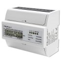 Trójfazowy dwukierunkowy elektroniczny licznik | miernik zużycia energii na szynę DIN | 400V | 100A | LCD | 4P Trójfazowy dwukierunkowy elektroniczny licznik | miernik zużycia energii na szynę DIN | 400V | 100A | LCD | 4P