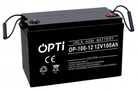 Akumulator VOLT POLSKA AGM OPTI 12V 100Ah Akumulator VOLT POLSKA AGM OPTI 12V 100Ah