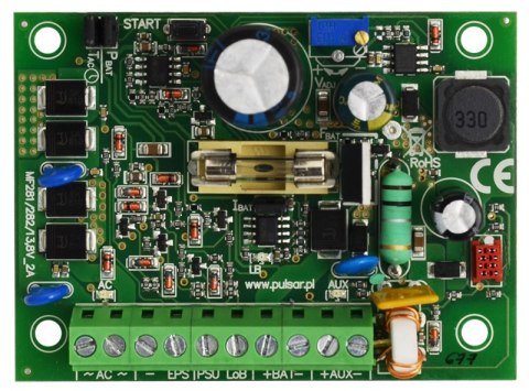 MODUŁ ZASILACZA BUFOROWEGO LINIOWEGO Pulsar MSRK2012 MODUŁ ZASILACZA BUFOROWEGO LINIOWEGO Pulsar MSRK2012