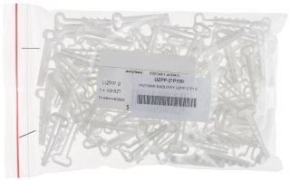 MUROWY TRZYMAK KABLA PŁASKIEGO 4,5 x 11mm 100szt.