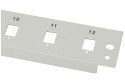 Płyta czołowa 12x SC Simplex 19" 1U