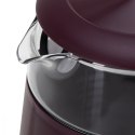 Czajnik 1,7l z wyświetlaczem LED, regulacja temperatury AD 1305 burgundy Czajnik 1,7l z wyświetlaczem LED, regulacja temperatury AD 1305 burgundy