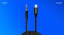 Kabel USB-C do mini-Jack 1m CL-187 Kabel USB-C do mini-Jack 1m CL-187
