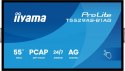 Monitor 55 cali T5529AS-B1AG VA,4K,HDMIx2,USB-C,RJ45,2x10W,WiFi, Android 14, Signal FailOver, Whiteboard, iiSignage2 (CMS), 