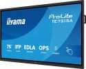 Monitor 75 cali TE7515A-B1AG IPS,4K,40pkt,550cd,DeepContrast-IR+, HDMI x2,DP,USB-C, 2 x 20W, OPS Slot x1, 5xUSB, 2xRJ45,8-Arr