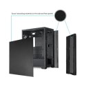 Obudowa AS-02B-OP Midi Tower czarna