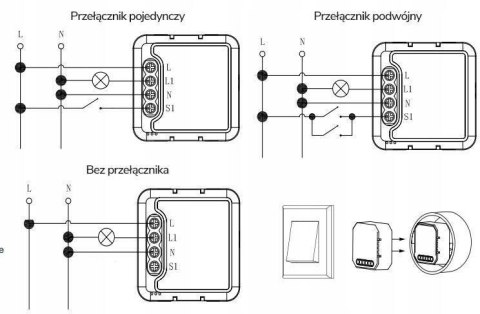 Moduł OXT mini ściemniacz 1 obwód ZigBee TUYA Moduł OXT mini ściemniacz 1 obwód ZigBee TUYA