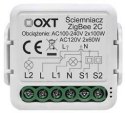 Moduł OXT mini ściemniacz 2 obwody ZigBee TUYA