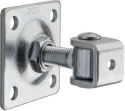 Zawias PSG 61.018.01 z szyldem 80x80x3mm - gwint M16 (regulowany, ucho ocynkowane) Zawias PSG 61.018.01 z szyldem 80x80x3mm - gwint M16 (regulowany, ucho ocynkowane)