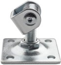 Zawias PSG 61.018.01 z szyldem 80x80x3mm - gwint M16 (regulowany, ucho ocynkowane) Zawias PSG 61.018.01 z szyldem 80x80x3mm - gwint M16 (regulowany, ucho ocynkowane)