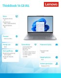 Laptop ThinkBook 14 G8 21SJ008APB W11Pro Ultra 5 225U/16GB/512GB/INT/14.0 WUXGA//Luna Grey/3YRS OS + CO2 Offset Laptop ThinkBook 14 G8 21SJ008APB W11Pro Ultra 5 225U/16GB/512GB/INT/14.0 WUXGA//Luna Grey/3YRS OS + CO2 Offset