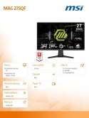 Monitor MAG 275QF 27 cali/LED/QHD/Flat/180Hz/Black Monitor MAG 275QF 27 cali/LED/QHD/Flat/180Hz/Black