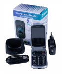 Telefon komórkowy z klapką dla seniorów MT-184 BRUNO 4G Telefon komórkowy z klapką dla seniorów MT-184 BRUNO 4G