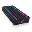 IB-1824ML-C31 Obudowa M.2 NVMe z oświetleniem RGB IB-1824ML-C31 Obudowa M.2 NVMe z oświetleniem RGB
