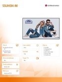 Monitor wielkoformatowy 55UH5N-M IPS 500cd/m2 24/7 Monitor wielkoformatowy 55UH5N-M IPS 500cd/m2 24/7