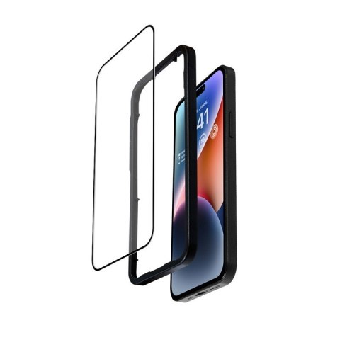 Szkło ochronne Anti-Bacterial 3D Armour Glass iPhone 14 Pro z ramką instalacyjną Szkło ochronne Anti-Bacterial 3D Armour Glass iPhone 14 Pro z ramką instalacyjną