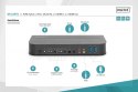Przełącznik KVM 2 portowy, 2x HDMI IN, 1x HDMI OUT, 2x USB A, 1x Audio, 4K x 2K 60Hz, IN&OUT