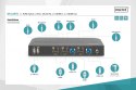 Przełącznik KVM 2 portowy, 2x HDMI IN, 1x HDMI OUT, 2x USB A, 1x Audio, 4K x 2K 60Hz, IN&OUT