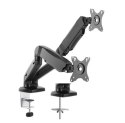 Uchwyt na dwa monitory do 32 cali (81cm) IB-MS304-T Uchwyt na dwa monitory do 32 cali (81cm) IB-MS304-T