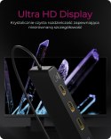 Stacja dokująca IB-DK2116-C 12in1,HDMI,DP,LAN,USB Stacja dokująca IB-DK2116-C 12in1,HDMI,DP,LAN,USB