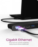 Stacja dokująca IB-DK2116-C 12in1,HDMI,DP,LAN,USB Stacja dokująca IB-DK2116-C 12in1,HDMI,DP,LAN,USB