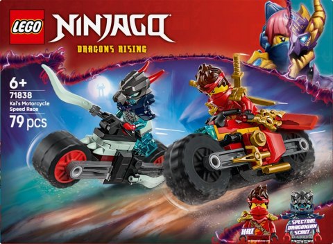 Klocki Ninjago 71838 Wyścig motocyklowy Kaia Klocki Ninjago 71838 Wyścig motocyklowy Kaia