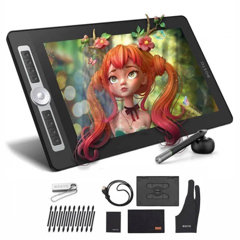 Tablet graficzny BT-16HD PRO 1920x1080 FHD Klawisze Tablet graficzny BT-16HD PRO 1920x1080 FHD Klawisze