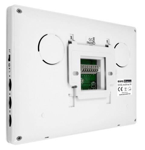 MONITOR ''EURA'' VDA-06A3 BIAŁY kolor 7'' pamięć wewnętrzna otwieranie 2 wyjść MONITOR ''EURA'' VDA-06A3 BIAŁY kolor 7'' pamięć wewnętrzna otwieranie 2 wyjść