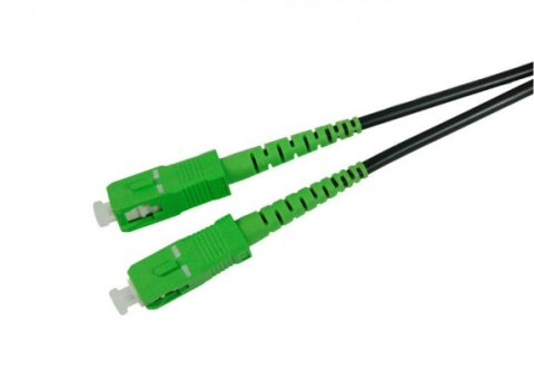 PATCHCORD ŚWIATŁOWODOWY SM 100M SIMPLEX 9/125 SC/APC-SC/APC PATCHCORD ŚWIATŁOWODOWY SM 100M SIMPLEX 9/125 SC/APC-SC/APC