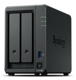 Serwer DS725+ 2x0HDD 4GB DDR4 AMD R1600 1x1GbE 1x2,5Gbe 3Y