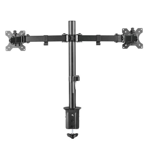 Uchwyt biurkowy na dwa monitory 13-32 cali 8kg Uchwyt biurkowy na dwa monitory 13-32 cali 8kg