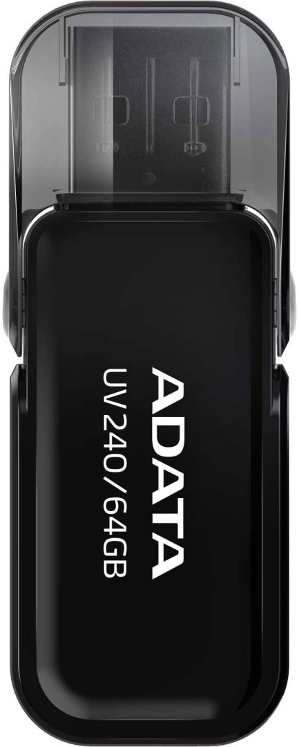Adata Pendrive UV240 64GB USB 2.0 Czarny Adata Pendrive UV240 64GB USB 2.0 Czarny