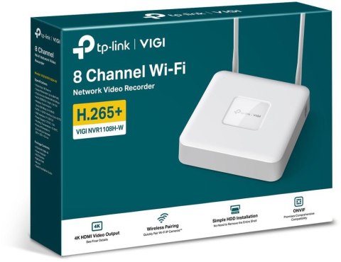 REJESTRATOR TP-Link VIGI NVR1108H-W REJESTRATOR TP-Link VIGI NVR1108H-W
